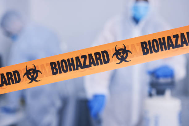 Professional Trauma Scene Cleanup technician working in Burlington, OH